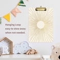 thumbnail image 4 of FORMRS Acrylic Clipboard with Low Profile Clip Standard A4 Letter Size, 12.5" x 9", Sunshine, 4 of 8