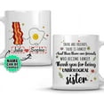 thumbnail image 2 of Personalized Best Friend Mug Thank You Unbiological Sister Coffee Mugs 11oz 15oz Birthday Christmas Friendship Gifts For BFF Female Friends Soul Sisters Besties Women Custom Name (Quote 4), 2 of 8