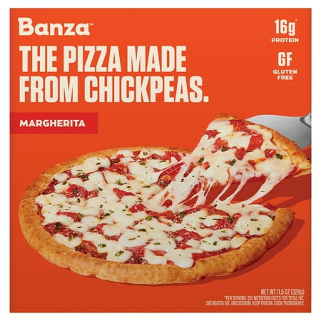 Banza Margherita Chickpea Crust Pizza, 11.5 Oz (Frozen)