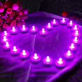 thumbnail image 4 of JFBUJC 36pcs Submersible Led Lights,Waterproof tea lights,Flameless Led Light, 4 of 4