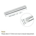 thumbnail image 2 of Orgry 2PCS Linear Motion Rods 8mm x 250mm(.314 x 9.84 inch)Case Hardened Chrome Plated Linear Motion Rod Shaft Guide for 3D Printer,DIY,CNC - Metric h8 Tolerance, 2 of 7