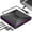 2A2C (7-in-1), variant on Ultra Slim External CD/DVD Drive USB 3.0 Type-C, Portable DVD Burner with LED Gradient Light, Plug and Play CD DVD Player for Laptop Desktop Mac Windows Linux, Optical Disc Drive with Embedded Cable