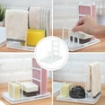 thumbnail image 6 of Yidarton Free Combination Kitchen Countertop Rag Drain Rack Dishcloth Drain Rack Punch-Free Storage Rack White, 6 of 9