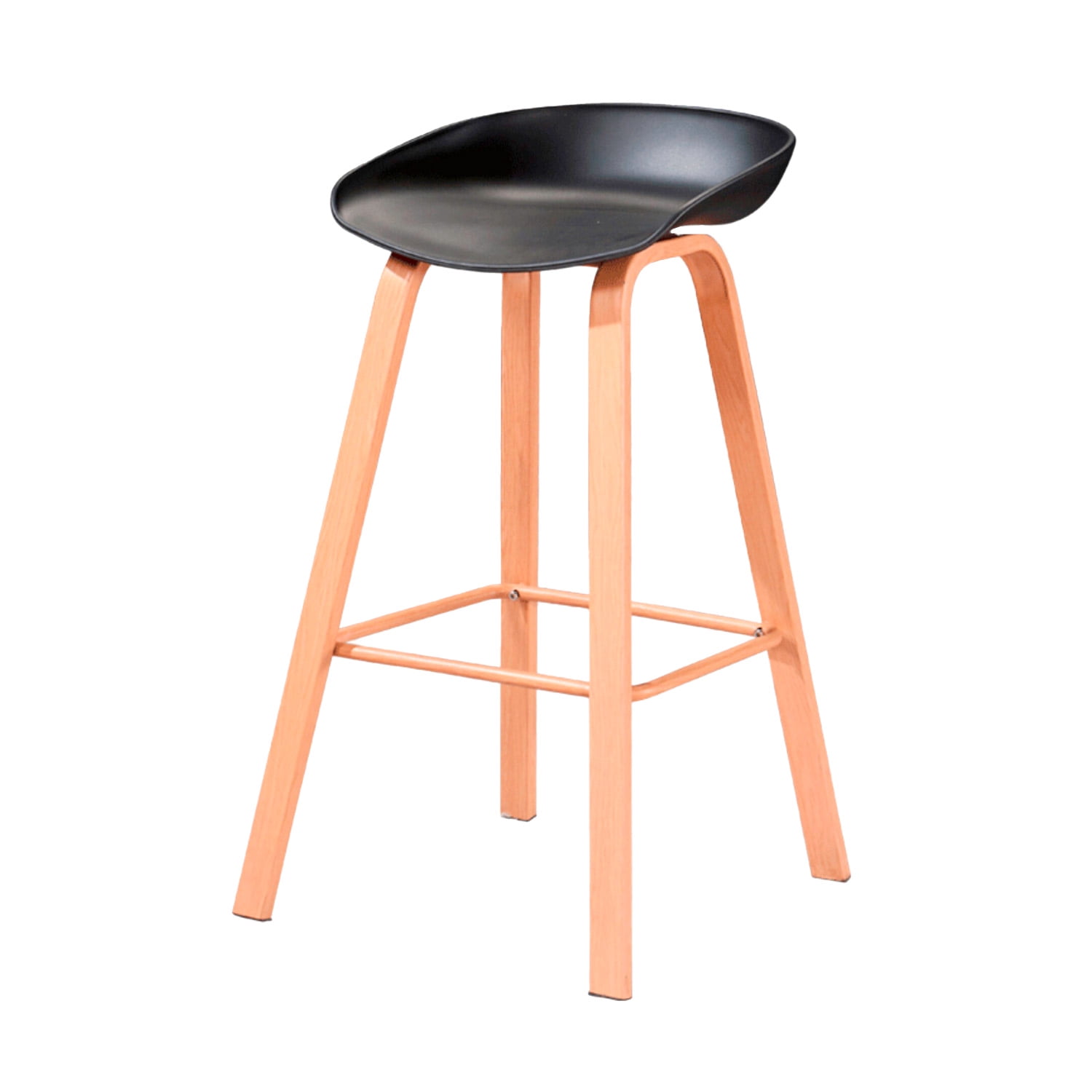 Silla Taburete Altas De Bar Negro