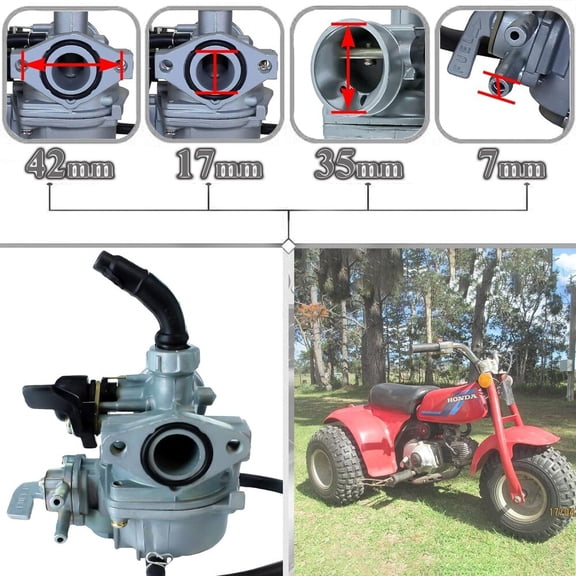 Carburetor for Honda ATC70 ATC 70 1978-1985 3-Wheeler ATV PZ17 motorcycle New