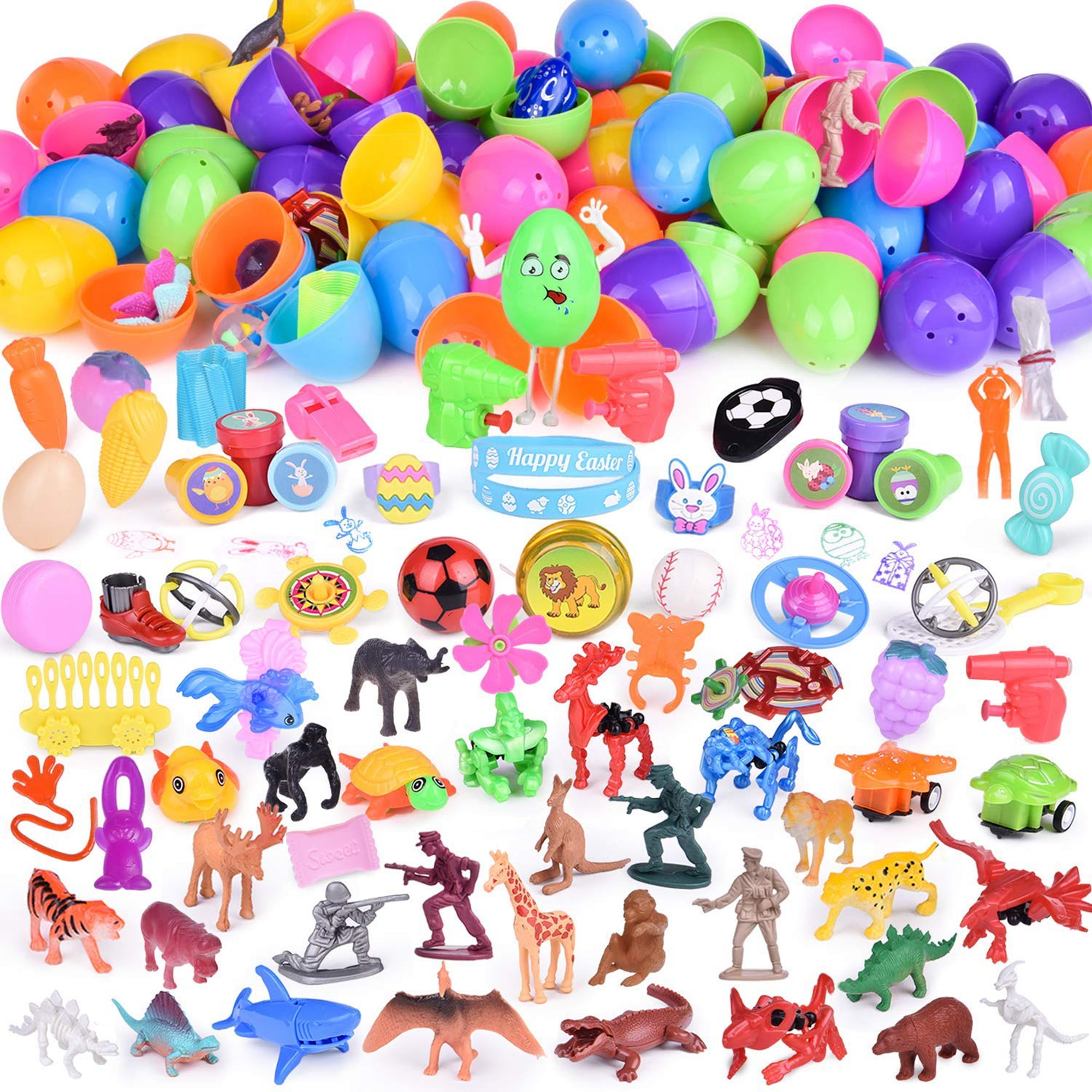 500 Assorted High Quality Premium Toy Filled Easter Eggs 
