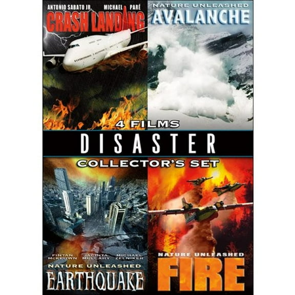 Disaster 4 Film Collector's DVD Set: (Crash Landing, Avalanche, Earthquake, Fire)