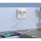 thumbnail image 2 of Enchufe de cargador USB C rápido de 20 W, USB C + USB A Adaptador de carga de energía universal PD&QC 3.0 para iPhone 13,12,12 Mini,Pro,Max,11,11pro,XS,XR,8 Plus,Pad,Air,Samsung Galaxy S21,, 2 of 5