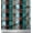 Teal Blue, variant on Soimoi Poly Georgette Fabric Stripe & Artistic Floral Ethnic Print Fabric by the Yard 42 Inch Wide