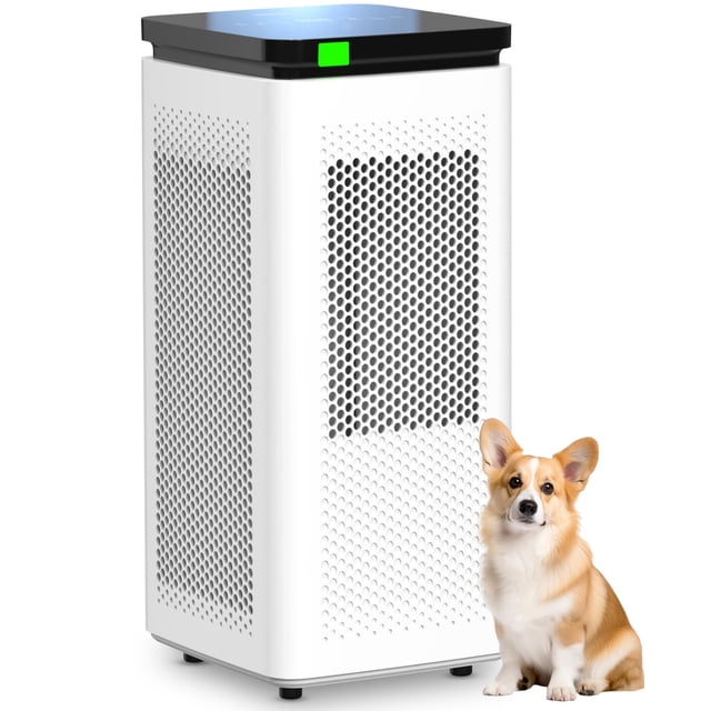 Purificador de aire SIESEAN con filtro HEPA H13 y filtro de carbón, 325 m²