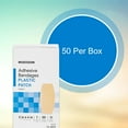 thumbnail image 5 of McKesson Adhesive Bandages, Sterile Plastic Patch Rectangle, Tan, 2 in x 4 in, 50 Count, 1 Pack, 5 of 12