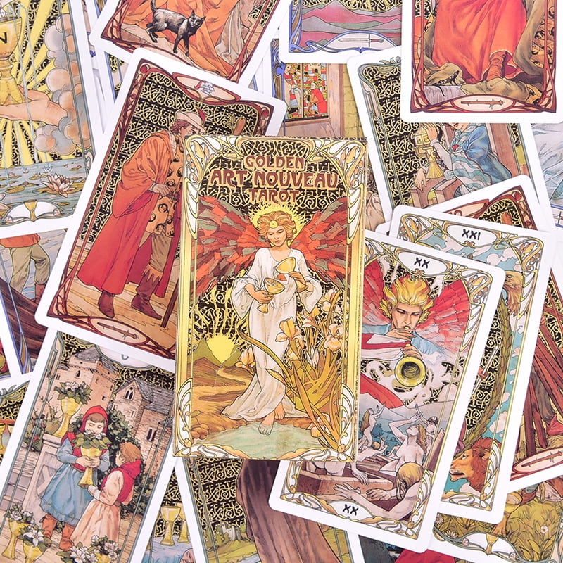 Golden Art Nouveau Tarot– Rite of Ritual