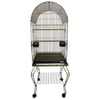 YLM Group 600AGOLD 20 in. Dome Top Parrot Cage With Stand, Gold