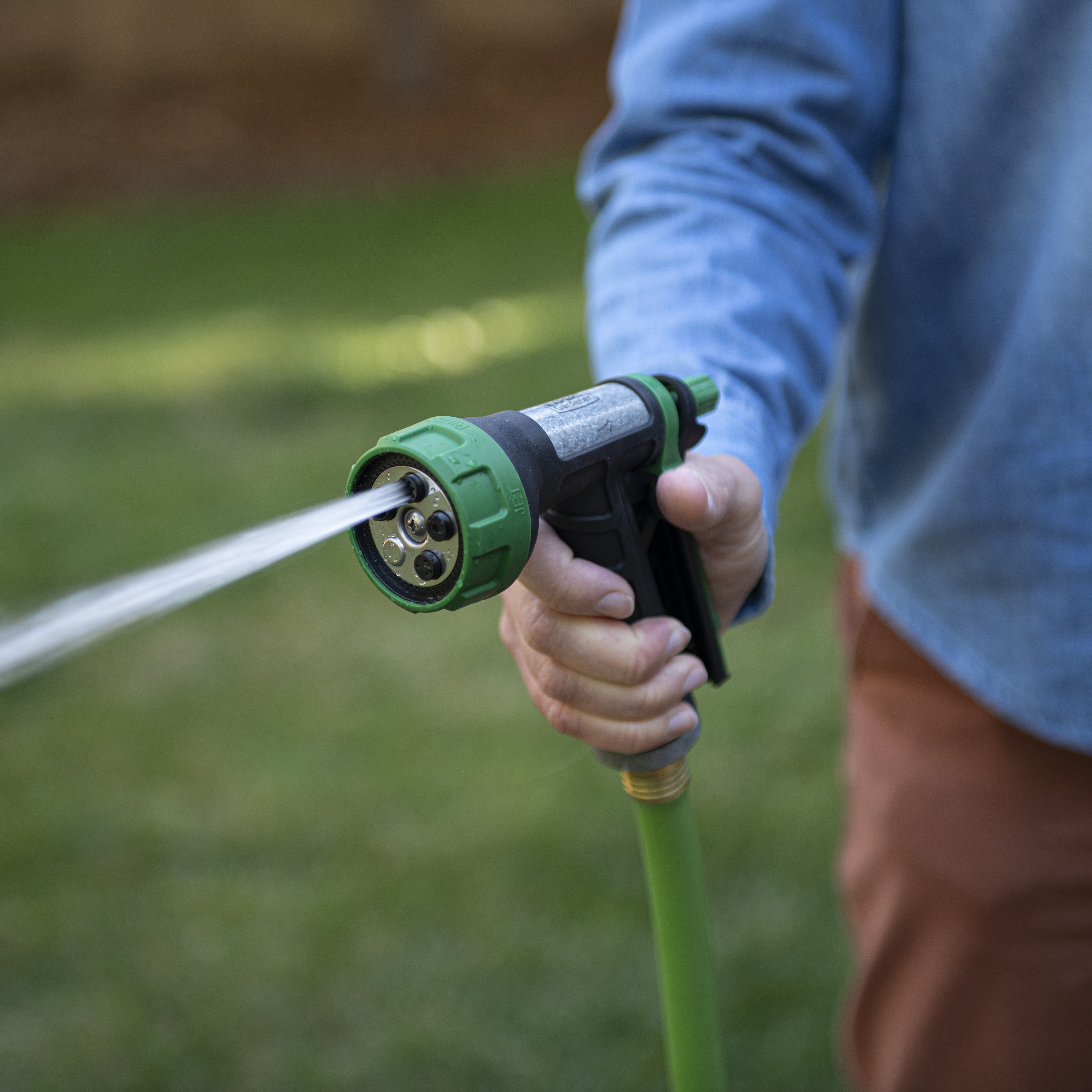 Expert Gardener 6" 5-Pattern Cast Metal Watering Nozzle photo 6