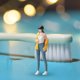 thumbnail image 1 of Figura modelo de niña 1:64 Hugo decoración para casa, 1 of 9