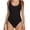 Black, variant on Custom Funny Swimsuit for Women, Personalized Bathing Suits with Husband Face, Face Bikini for Summer Holiday