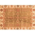 thumbnail image 1 of Ahgly Company Indoor Rectangle Oriental Orange Traditional Area Rugs, 5' x 8', 1 of 4