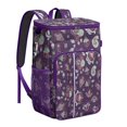 thumbnail image 1 of Colorful Floral Paisley Insulated Backpack Cooler, High-Performance Insulation, Leak-Proof & Waterproof, Perfect for Summer Trips, Camping, and Outdoor Fun, 1 of 3