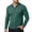 Green, variant on Men's Sun Shirts 1/4 Zip Long Sleeve Protection Lightweight Quarter Zip Golf Shirts