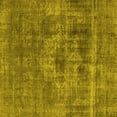 thumbnail image 1 of Ahgly Company Indoor Square Oriental Yellow Industrial Area Rugs, 3' Square, 1 of 4