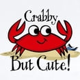 thumbnail image 2 of CafePress - Cute Crabby Baby Light Bodysuit - Baby Light Bodysuit, Size Newborn - 24 Months, 2 of 4
