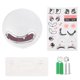 thumbnail image 1 of Toilet Paper Holder Wall-Mounted Paper Box Bathroom Wall Storage White 17X17X15 1Set, 1 of 5