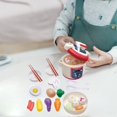 thumbnail image 1 of Cocina portátil Playset Interative Food Pretend set Utensilios de cocina Pasteles Olla Juguete para Niñas Baoblaze juego de cocina, 1 of 8