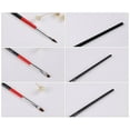 thumbnail image 7 of LiBiuty 2Pcs 8ml Nail Art Rhinestone Glue Gel Rhinestone Adhesive with Tweezer for Gem Stones + Dual-ended Dotting Brush Pen +3Pcs Nail Art Brush Set, 7 of 7