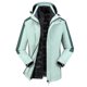 thumbnail image 1 of Chaqueta impermeable, resistente al viento y gruesa, 3 en 1, cálida, para deportes al aire libre, para hombre y mujer, para otoño e invierno., 1 of 5