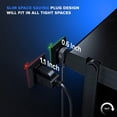 thumbnail image 2 of Cable de extensión Maximm Cable, enchufe plano giratorio de 360° de 10 pies, 2 of 9