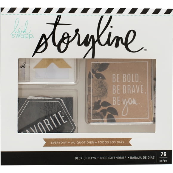 Heidi Swapp Storyline2 Deck Of Days 76/Pkg-Everyday