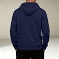 thumbnail image 5 of HAJWOH Men's Hoodie Pullover Long Sleeve Sweatshirt Drawstring Casual Workout Top With Pockets, 5 of 5