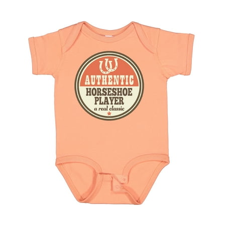 

Inktastic Horseshoe Player Boys or Girls Baby Bodysuit