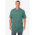 thumbnail image 4 of KingSize Men's Big & Tall Shrink-Less Lightweight Longer-Length Crewneck T-Shirt, 4 of 6