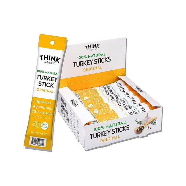 Meat Stick Variety Pack, High Protein, Sugar Free, Gluten Free, No Nitrates Keto Paleo Friendly - 0.5 oz Sticks, 18 Pack