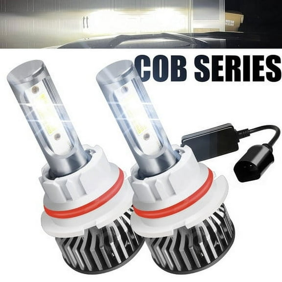 For 2002-2007 Mitsubishi Lancer 9007 LED Headlight Hi/Lo Bulbs 6000k