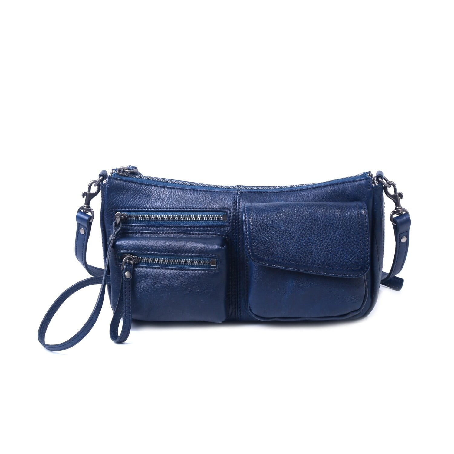 genuine leather crossbody