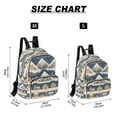 thumbnail image 2 of FORMRS Mini Backpack Purse for Women Travel Daypack Casual Shoulder Bag, Winter Village, 2 of 7