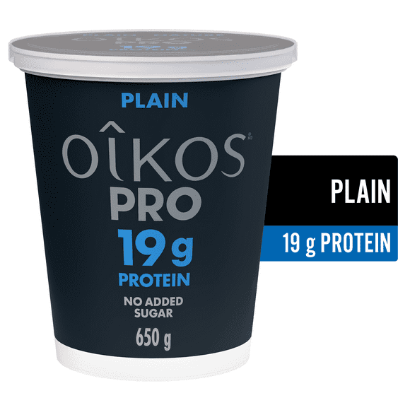 Oikos Pro Yogurt, Plain, High Protein, 650g