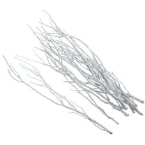 Indoor Plants Artificial 20 Pcs Wood Twigs White Branches for Vases 50 Cm Dried Dry