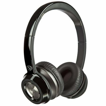 Monster N-Tune High Performance On-Ear Headphones w/3.5mm Plug (Gloss Black)
