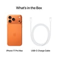 thumbnail image 5 of Straight Talk Apple iPhone 17 Pro Max, 5G, 256GB, Cosmic Orange - Prepaid Smartphone [Locked to Straight Talk], 5 of 8