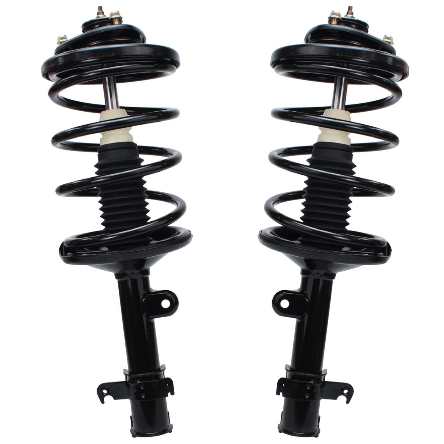 Detroit Axle - Front 12pc Suspension Kit for 2002 2003 2004 Honda Odyssey, 2 Struts 2 Lower Control Arms w/Ball Joints 4 Tie Rods 2 Boots 2 Sway Bar Links 2003 Replacement