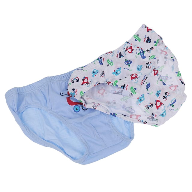 2 Piezas de Suave para Niños, Ropa Interior para Niños, de Dibujos Animados para Niños Y Niñas, 3-8T 7-8T Oxer Ropa interior para niños