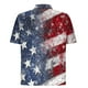 thumbnail image 4 of Blusa y camisa de manga corta con cuello vuelto Camisa casual para hombre Camisa de bolos vintage de manga corta Camisas de verano Camisa abotonada Blusa para hombre Poliéster, 4 of 5