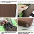 thumbnail image 4 of facefd Camping Cookware Set Accessories Outdoor Use Garden Barbecue Cooker Kitchen Utensil with Storage Bag Kitchenware Tool Accessory Coffee color, 4 of 6