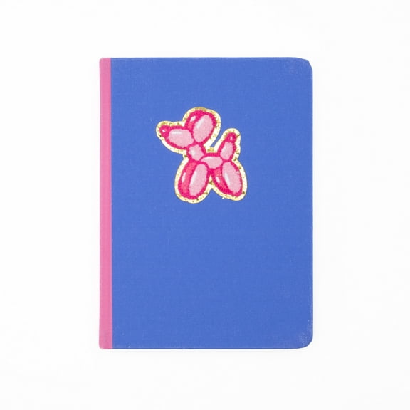 Ecokind by U Style Balloon Dog Patch Casebound Journal, 6" x 8.25", 120 Sheets