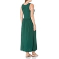 thumbnail image 2 of walmart Essentials Women's Plus Size Tank Waisted Maxi Dress, 2 of 5
