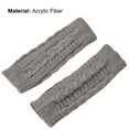 thumbnail image 7 of Dengjunhu 1 Pair Knitted Arm Warmers Gloves Winter Long Fingerless Gloves Thumb Hole Gloves Mittens for Women and Men, 7 of 7