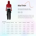 thumbnail image 6 of iiniim Kids Girls Sports Suit Hip-Hop Dance Outfits Mesh Long Sleeve Hoodie Crop Top Pants Tracksuit Black 12, 6 of 6